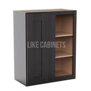 Smokey Ash 30'' H Wall Blind Cabinet