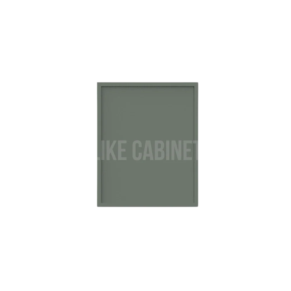 Slim Aston Green Base Decorative Door Panel