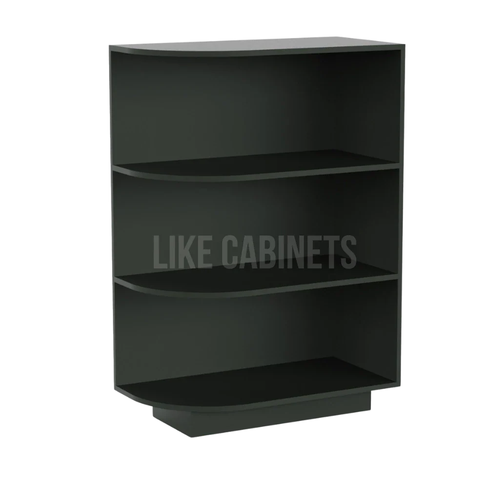 Slim Aston Green Base End Shelf (Reversible)