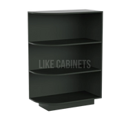 Slim Aston Green Base End Shelf (Reversible)