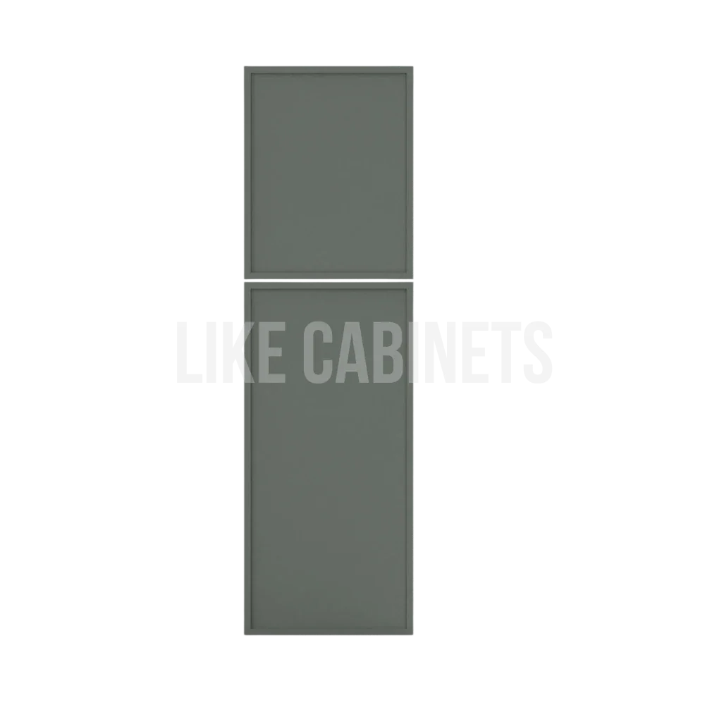 Slim Aston Green Shaker Tall Decorative Door Panel