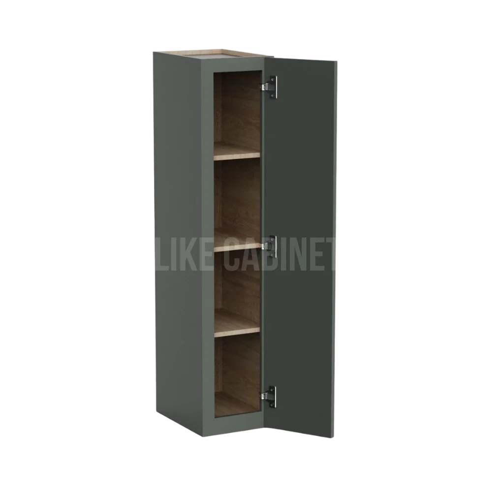 Slim Aston Green 42'' H Single Door Wall Cabinet