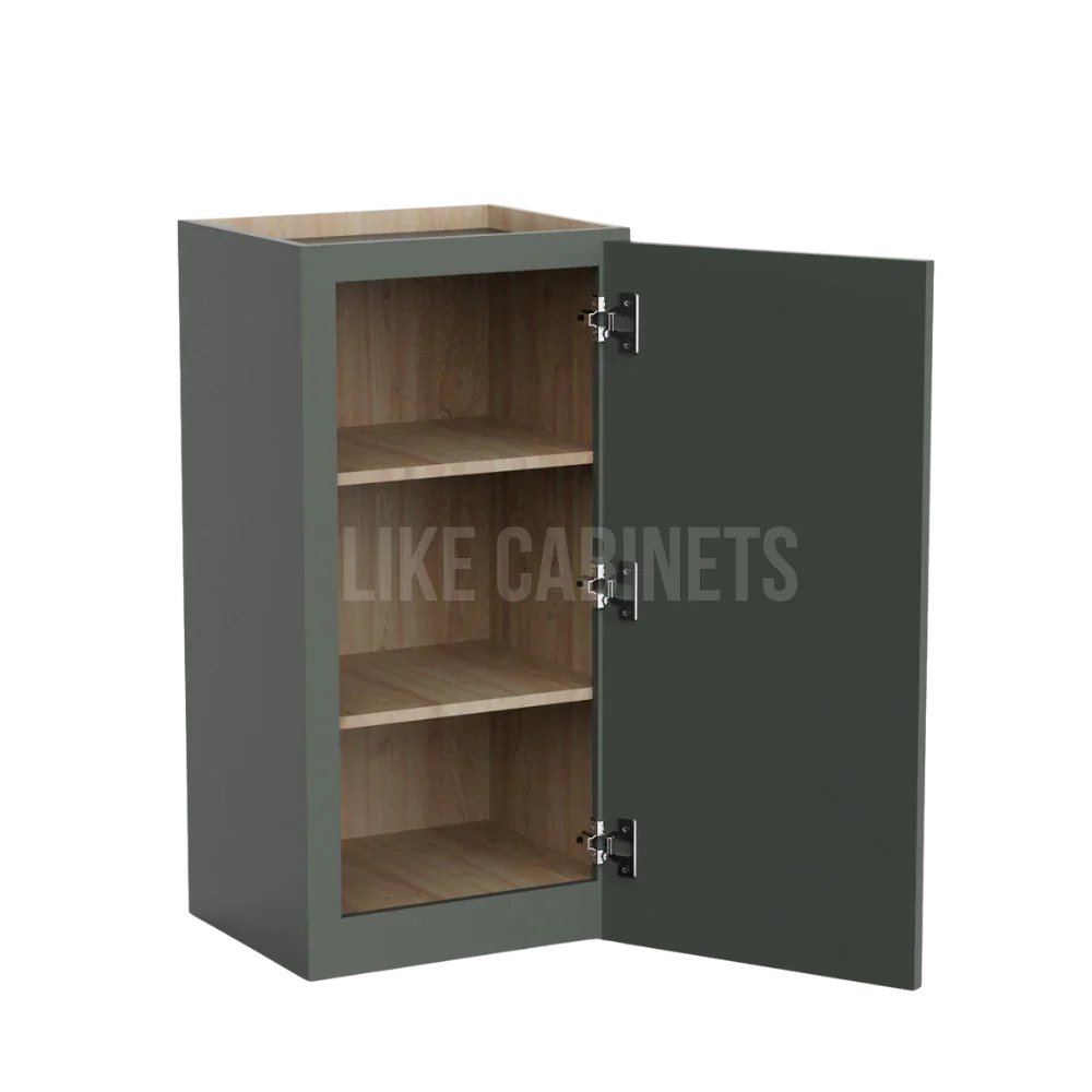 Slim Aston Green 36'' H Single Door Wall Cabinet
