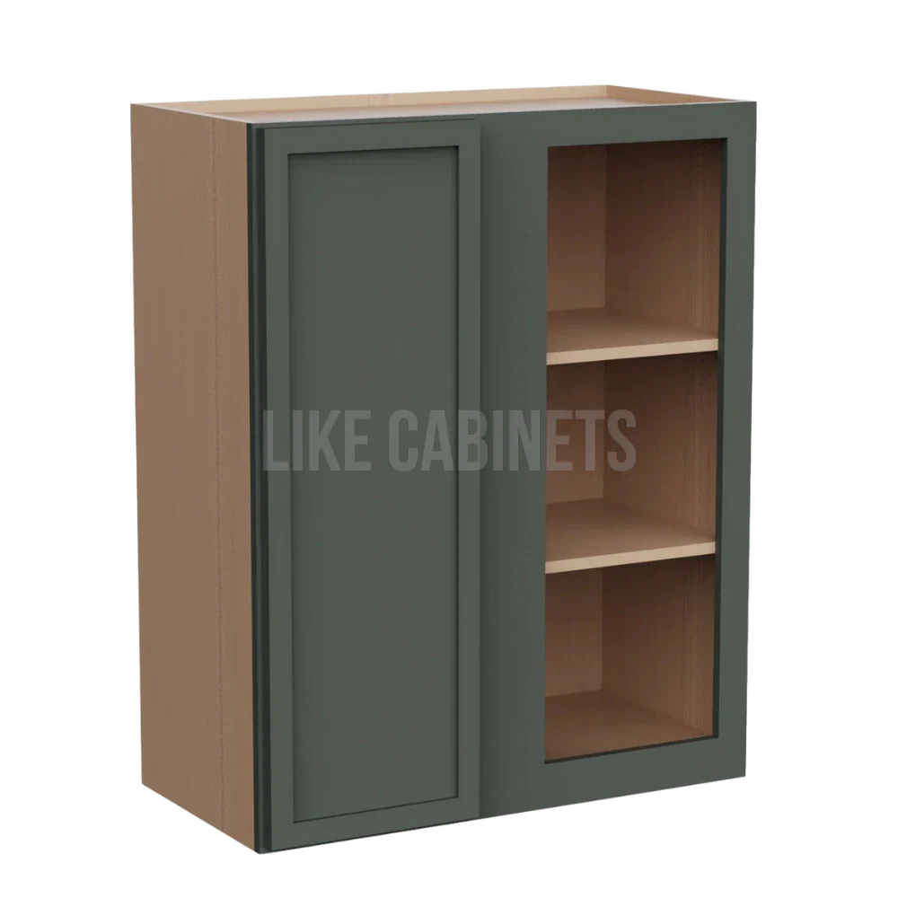 Slim Aston Green 30'' H Wall Blind Cabinet