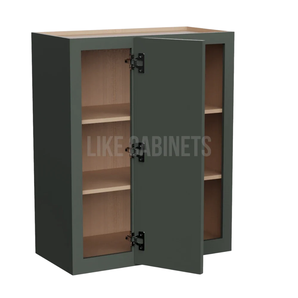 Slim Aston Green 30'' H Wall Blind Cabinet