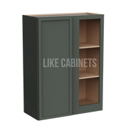 Slim Aston Green 36'' H Wall Blind Cabinet