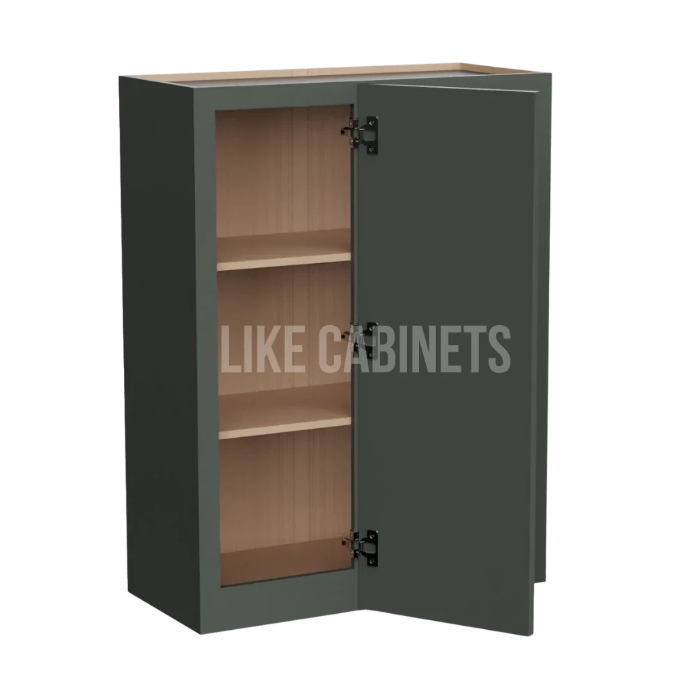 Slim Aston Green 36'' H Wall Blind Cabinet