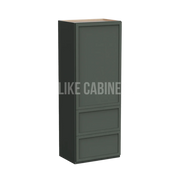 Slim Aston Green 18''W Wall With Drawer Cabinet