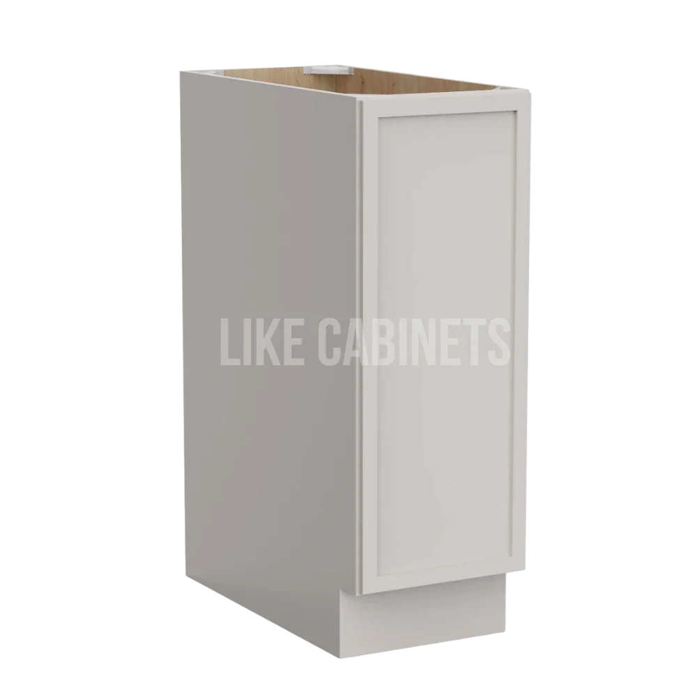 Slim Dove White Base Cabinet Base Cabinet Full Height Door