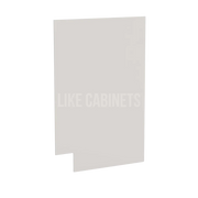 Dove White Slim Shaker Base Skin Veneer Panel