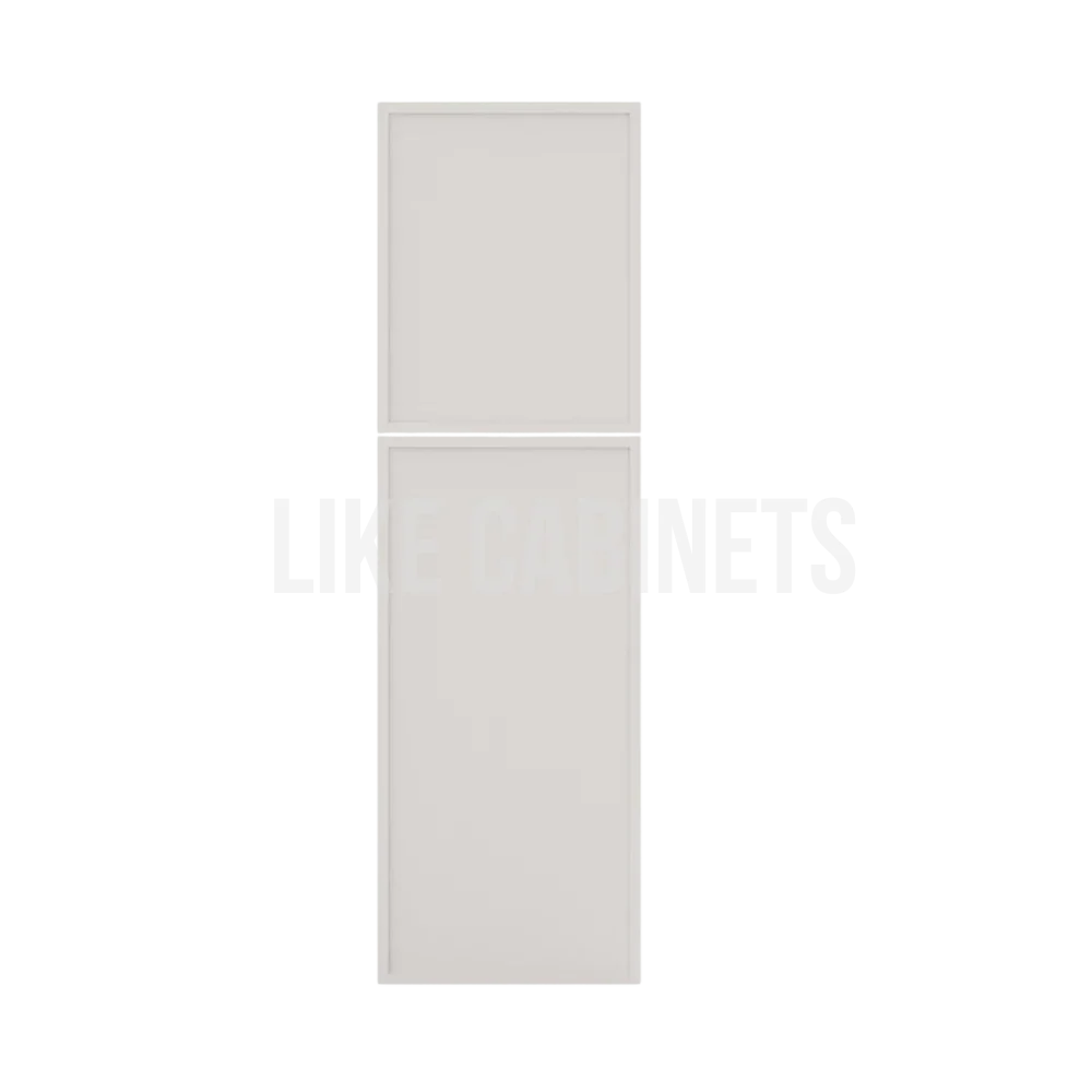 Dove White Slim Shaker Tall Decorative Door Panel