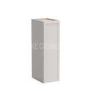 Dove White Slim Shaker 30''H Single Door Wall Cabinet