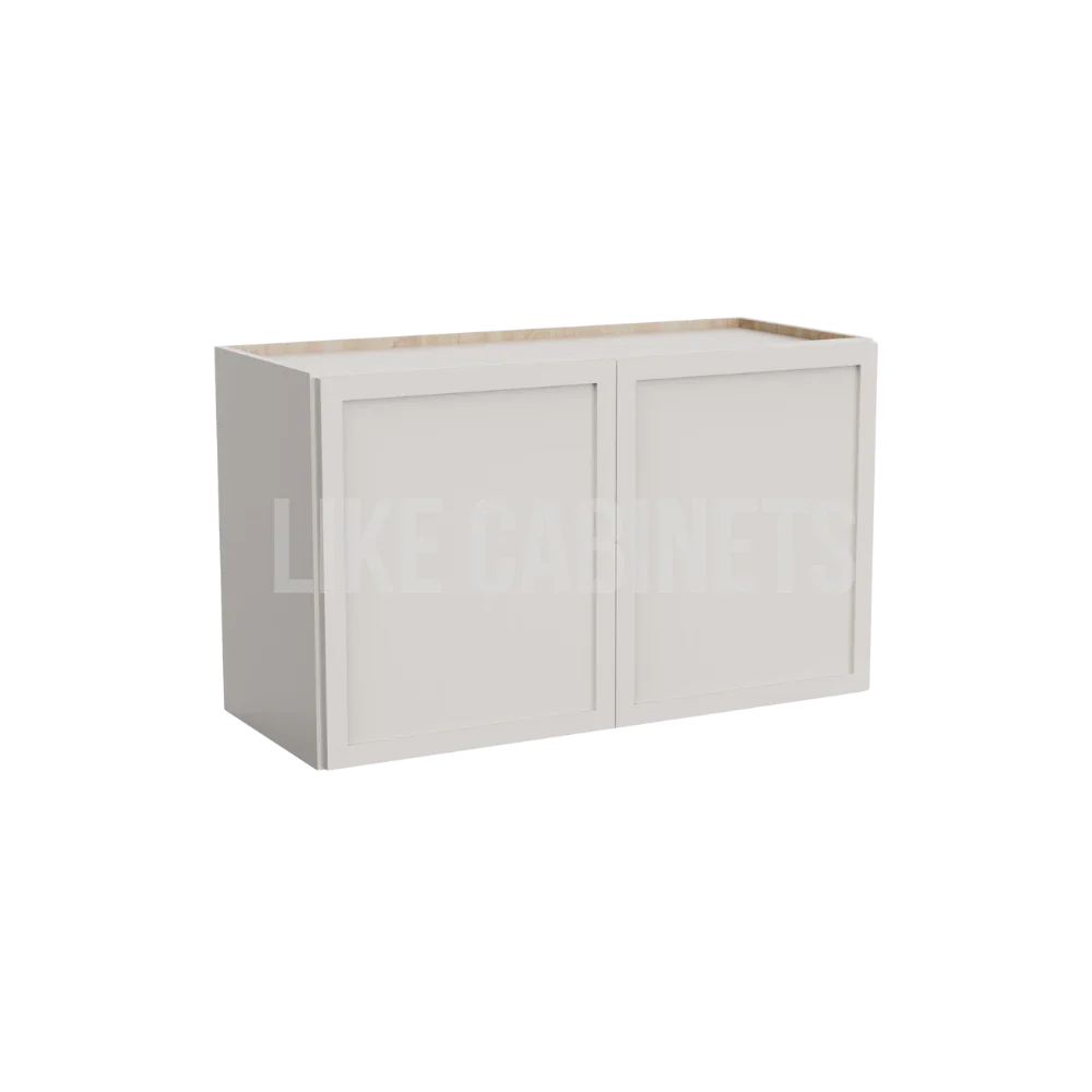 Slim Dove White 18'' H Double Door Wall Cabinet