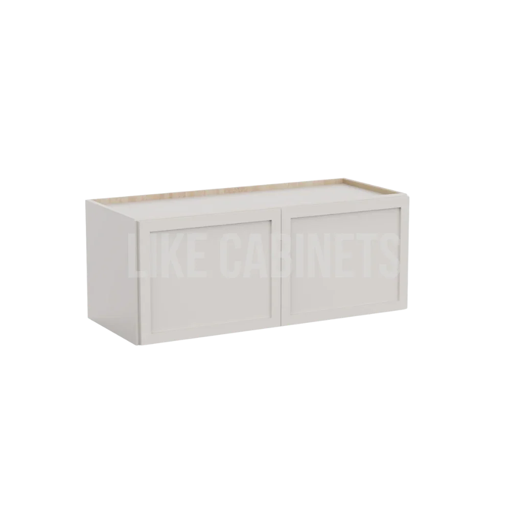 Slim Dove White 12'' H Double Door Wall Cabinet