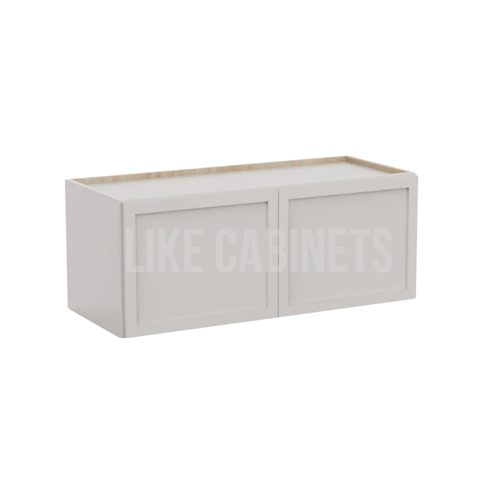 Slim Dove White 15'' H Double Door Wall Cabinet