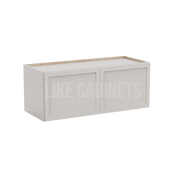 Slim Dove White 15'' H Double Door Wall Cabinet