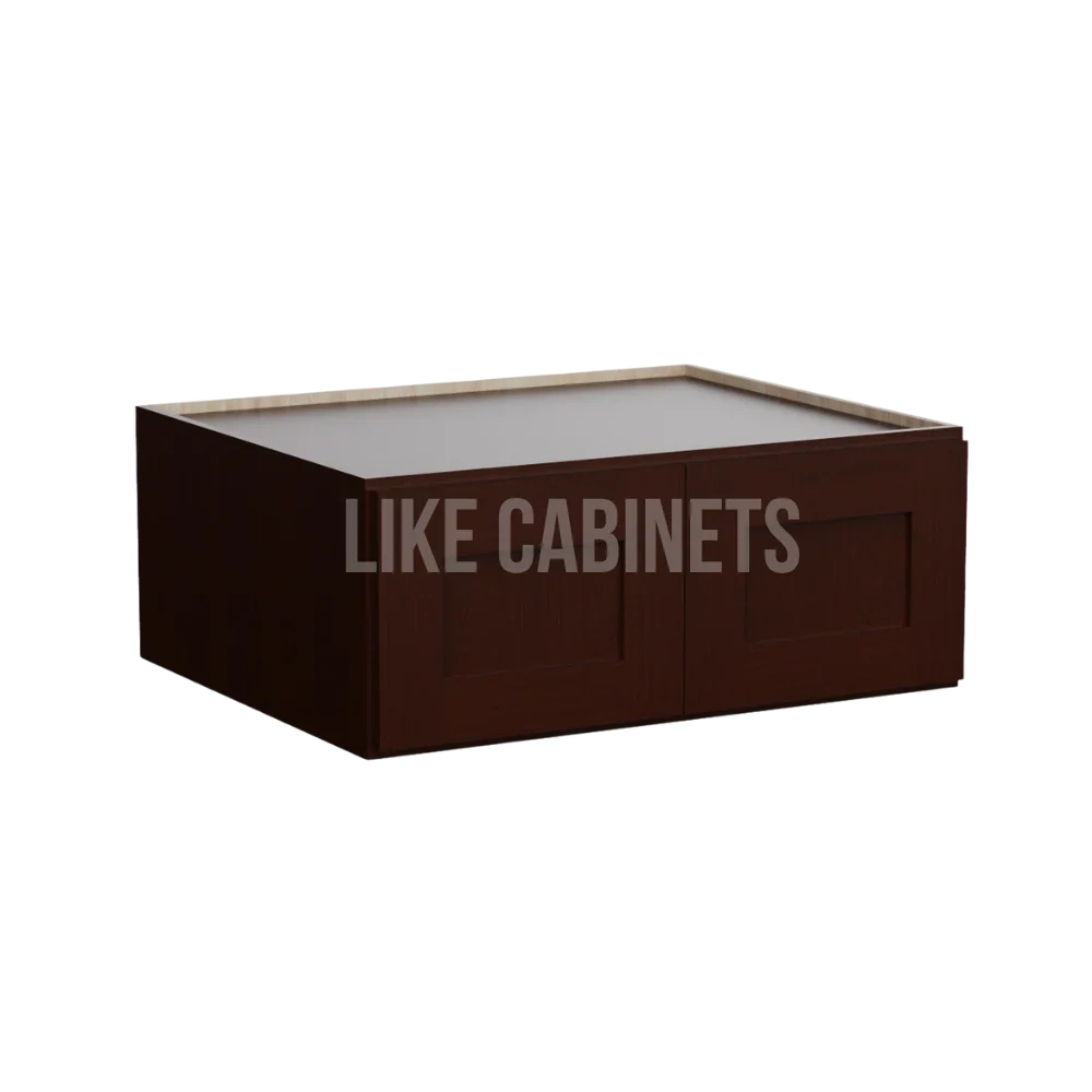 Shaker Expresso 30'' W Refrigerator Wall Cabinet 24'' Deep