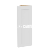 White Shaker Angle Wall Cabinet