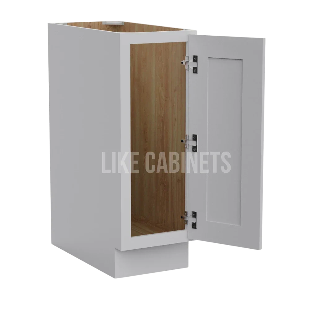 Shaker White Base Cabinet Base Cabinet Full Height Door