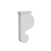 White Shaker Corbel 12 3/4''H