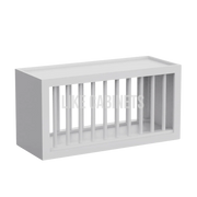 White Shaker Plate Rack