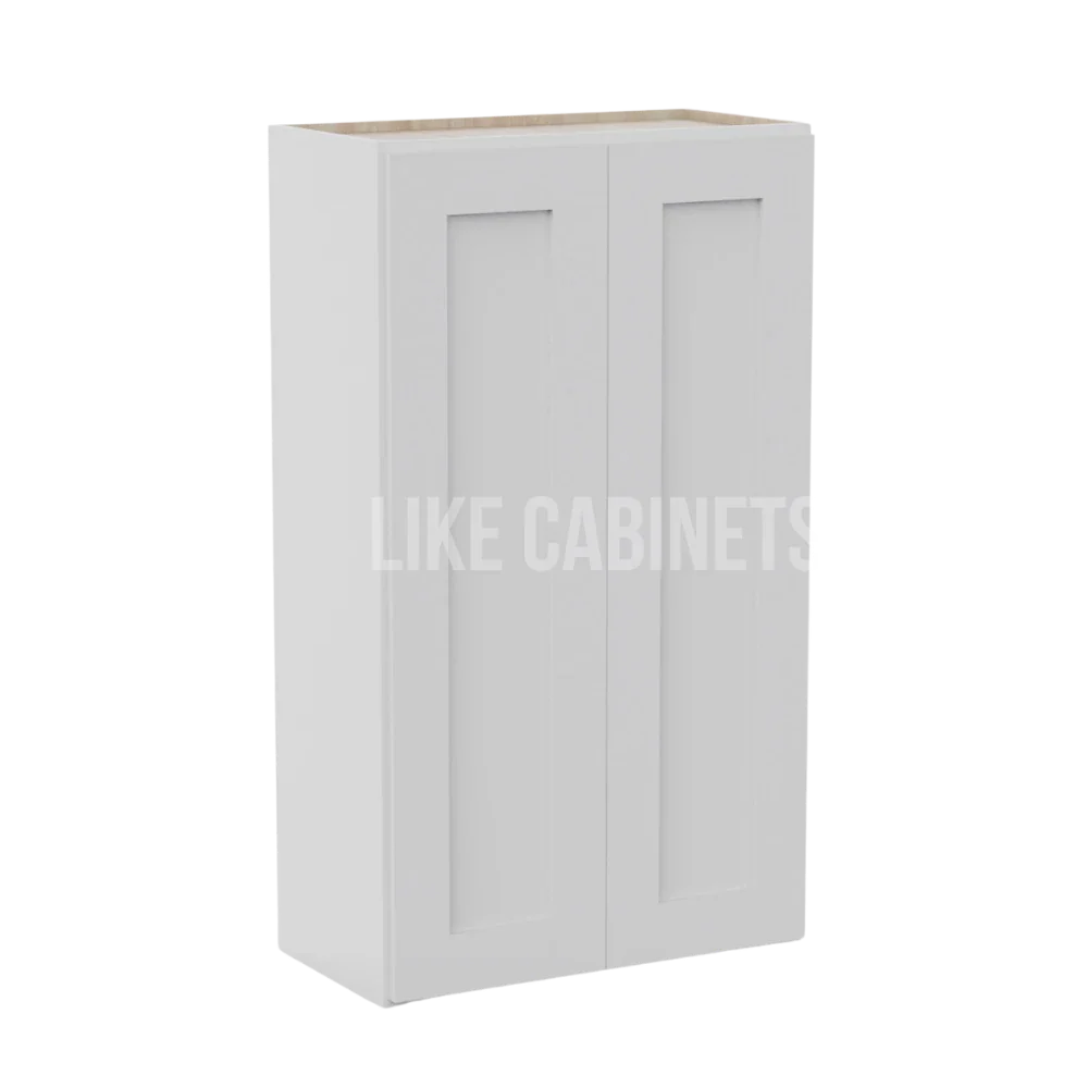 Shaker White 24″ Diagonal Corner Wall Cabinet