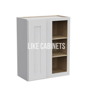 White Shaker 30'' H Wall Blind Cabinet