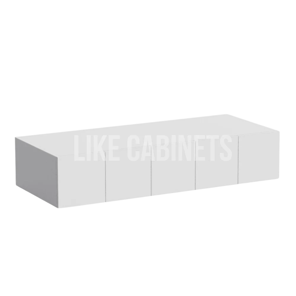 White Shaker Wall Spice Drawer