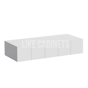 White Shaker Wall Spice Drawer