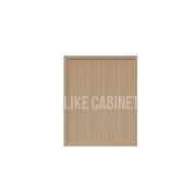 Slim White Oak Shaker Base Decorative Door Panel
