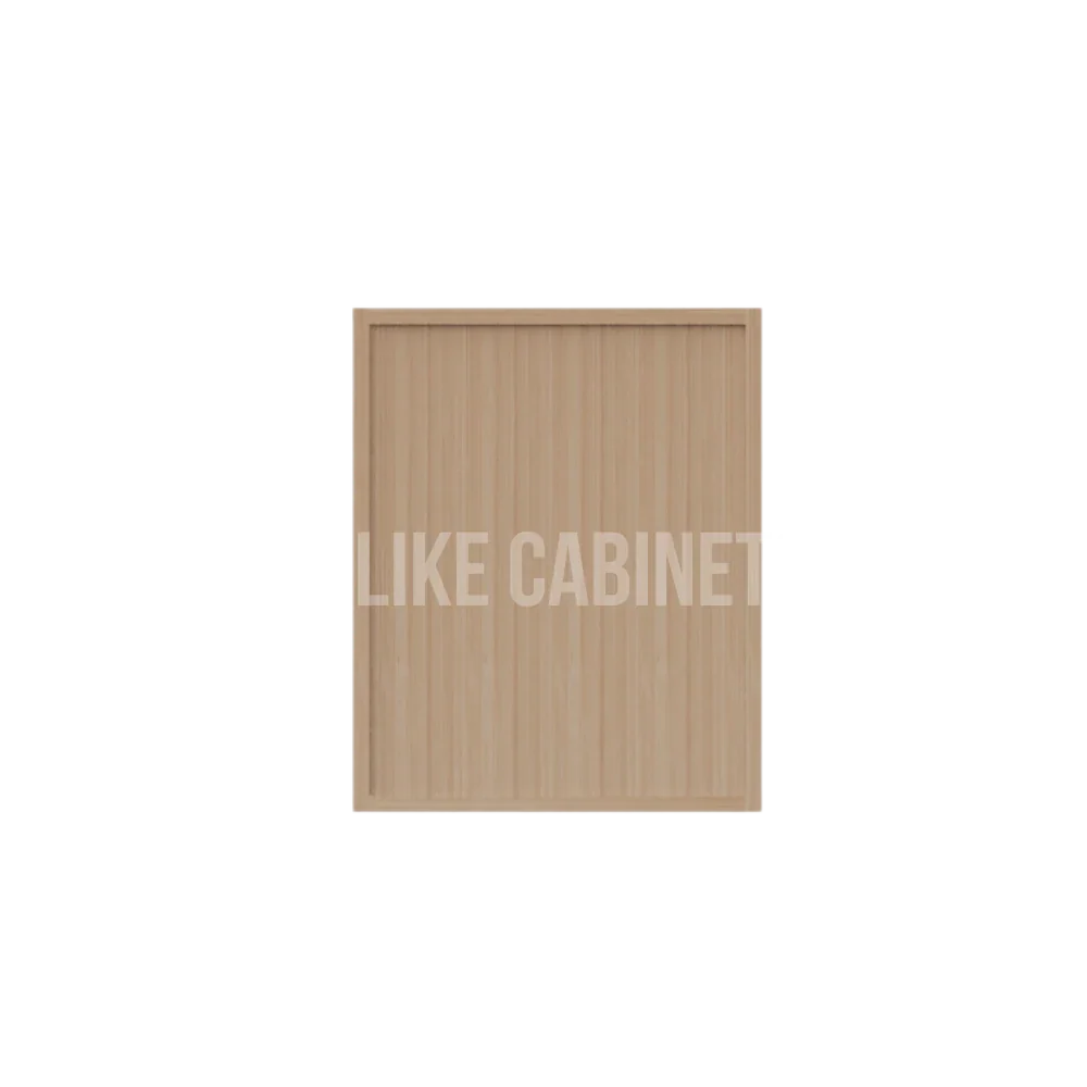 Slim White Oak Shaker Vanity Decorative Door Panel