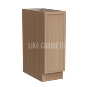 Slim White Oak Base Cabinet Base Cabinet Full Height Door