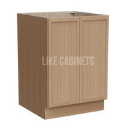 Slim White Oak Base Cabinet Base Cabinet Full Height Door