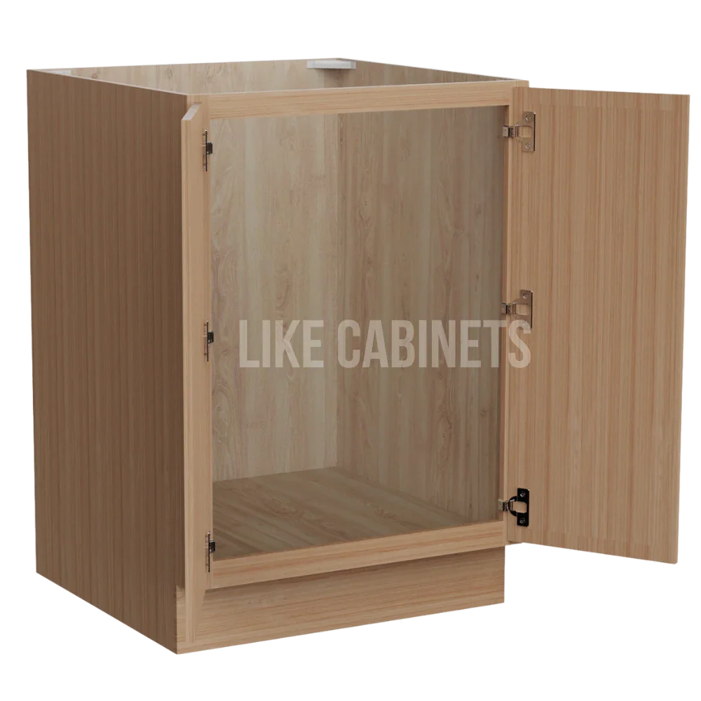 Slim White Oak Base Cabinet Base Cabinet Full Height Door