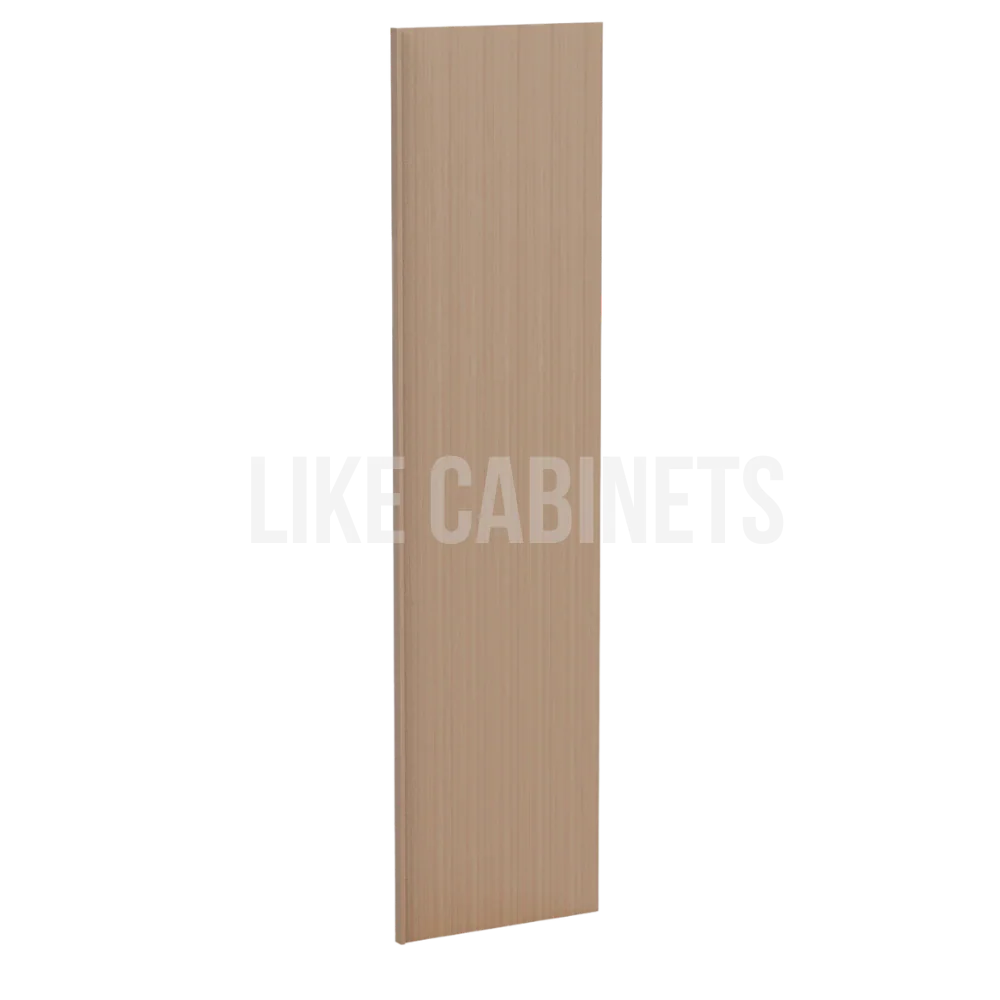 Slim White Oak Shaker Refrigerator End Panel Veneer