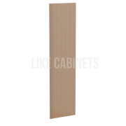 Slim White Oak Shaker Refrigerator End Panel Veneer