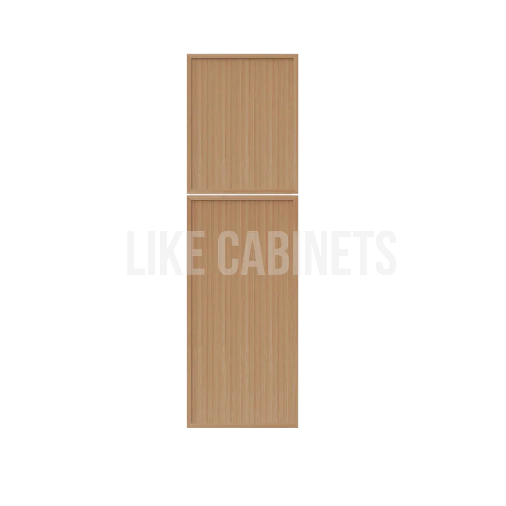 Slim White Oak Shaker Tall Decorative Door Panel