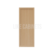 Slim White Oak Shaker Wall Decorative Door Panel