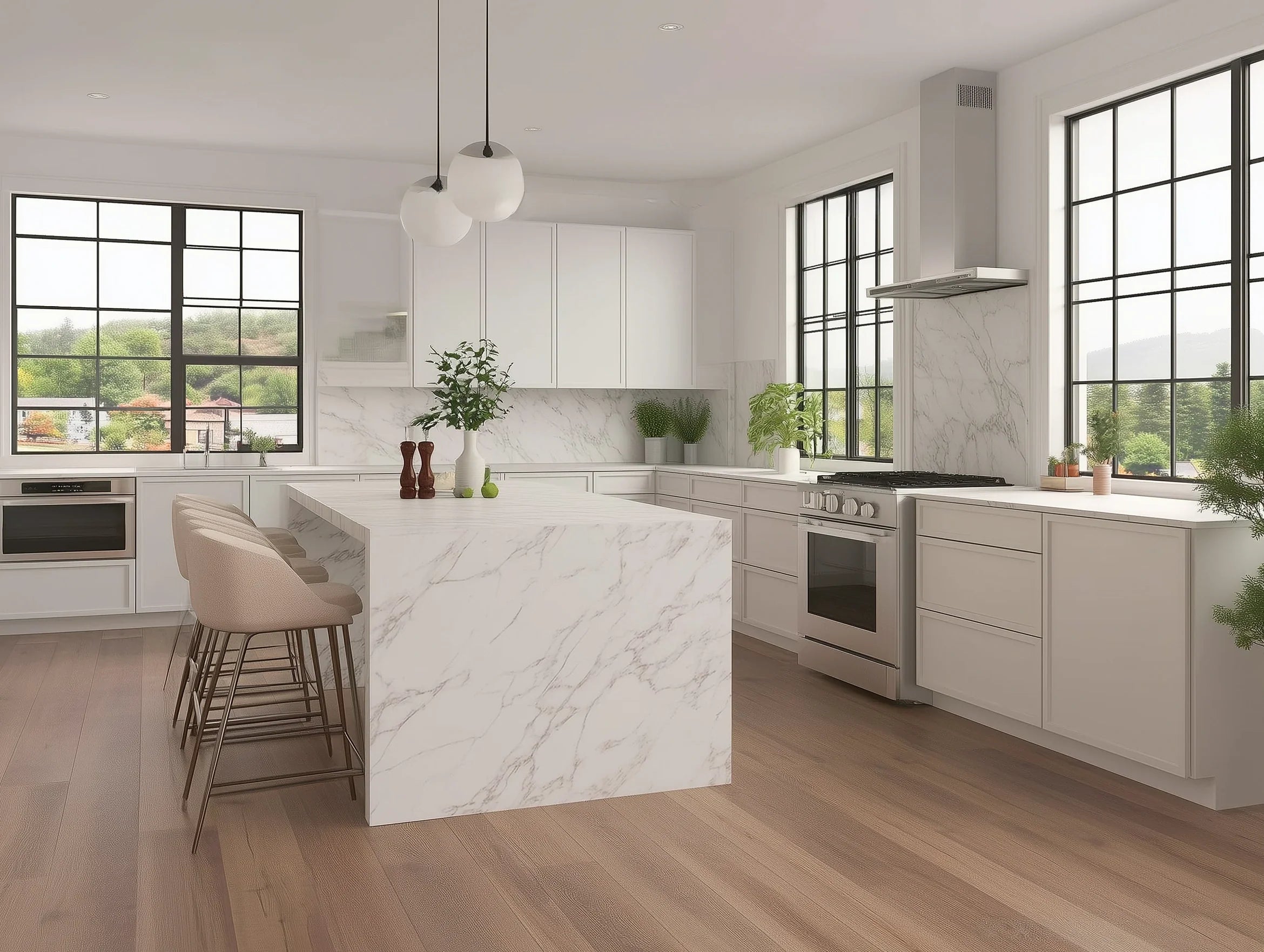 Slim Dove White Sample Door