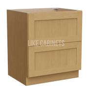 Treasure Chest Shaker Two Drawer Base