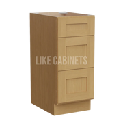 Treasure Chest Vanity Three Drawer Base Cabinet