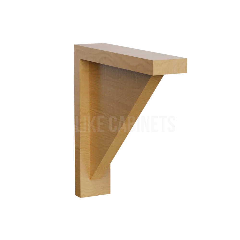 Treasure Chest Shaker Cabinet Corbel 9''H