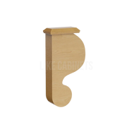 Treasure Chest Shaker Corbel 12 3/4''H