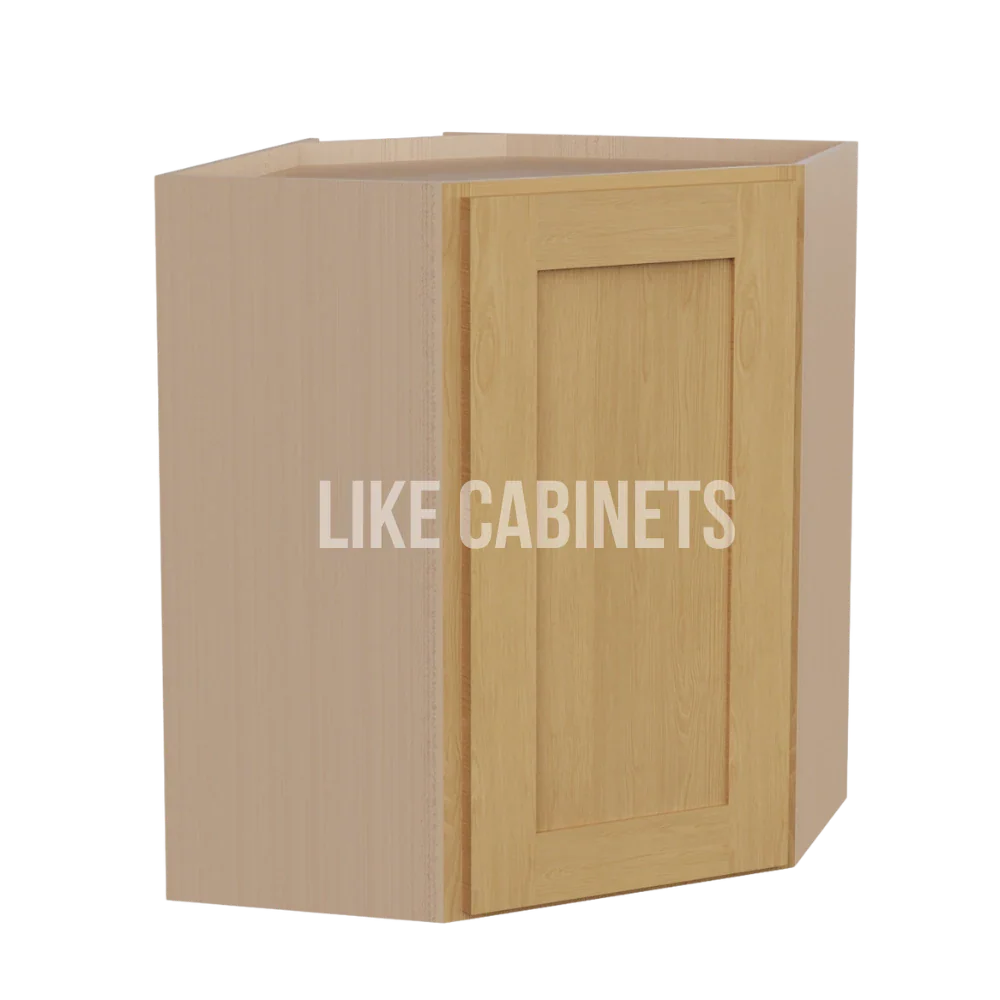 Treasure Chest Shaker 24'' W Diagonal Corner Wall Cabinet