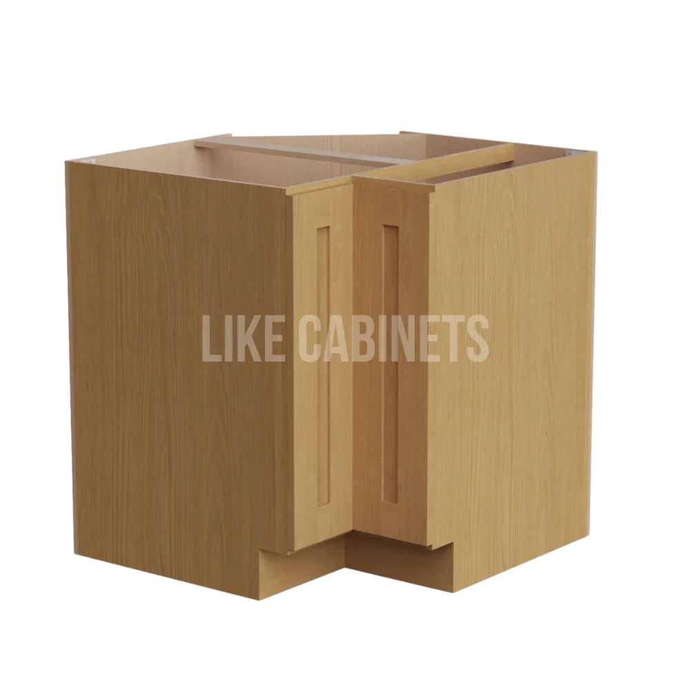 Treasure Chest Shaker Lazy Susan Base Cabinet