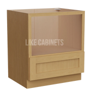 Treasure Chest Shaker Microwave Base Cabinet