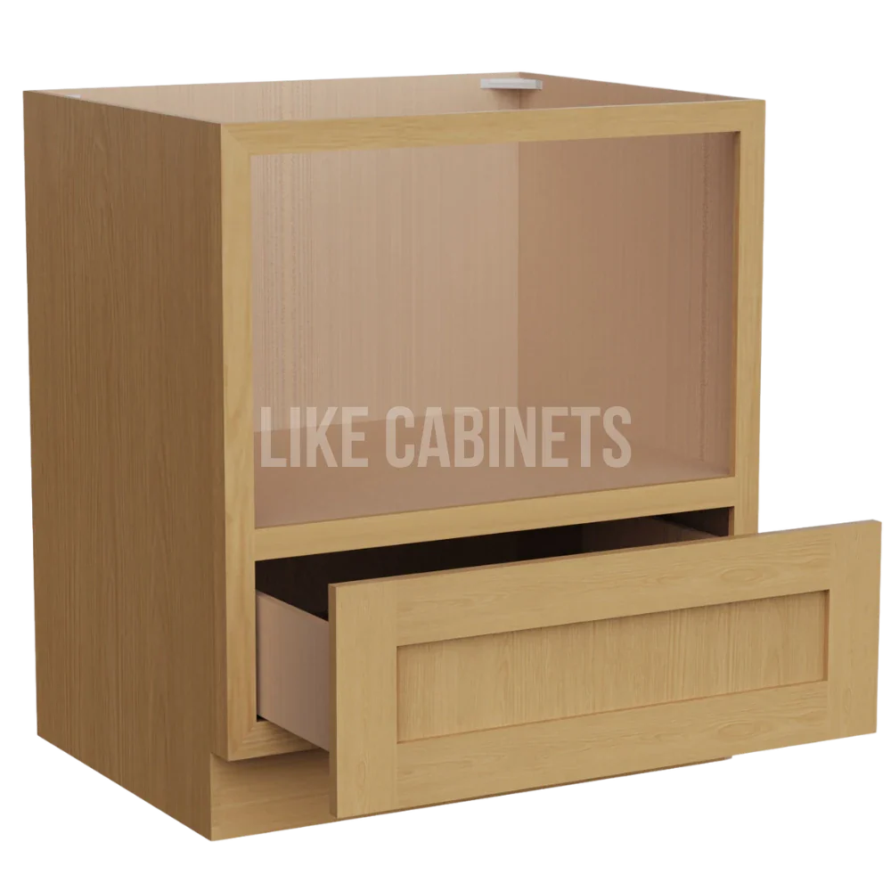 Treasure Chest Shaker Microwave Base Cabinet