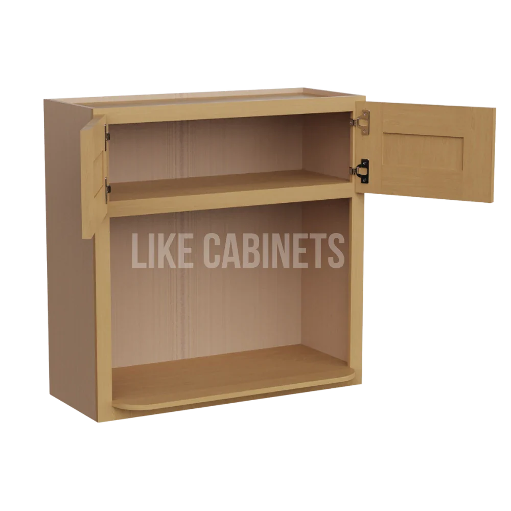 Treasure Chest Shaker Microwave Wall Cabinet