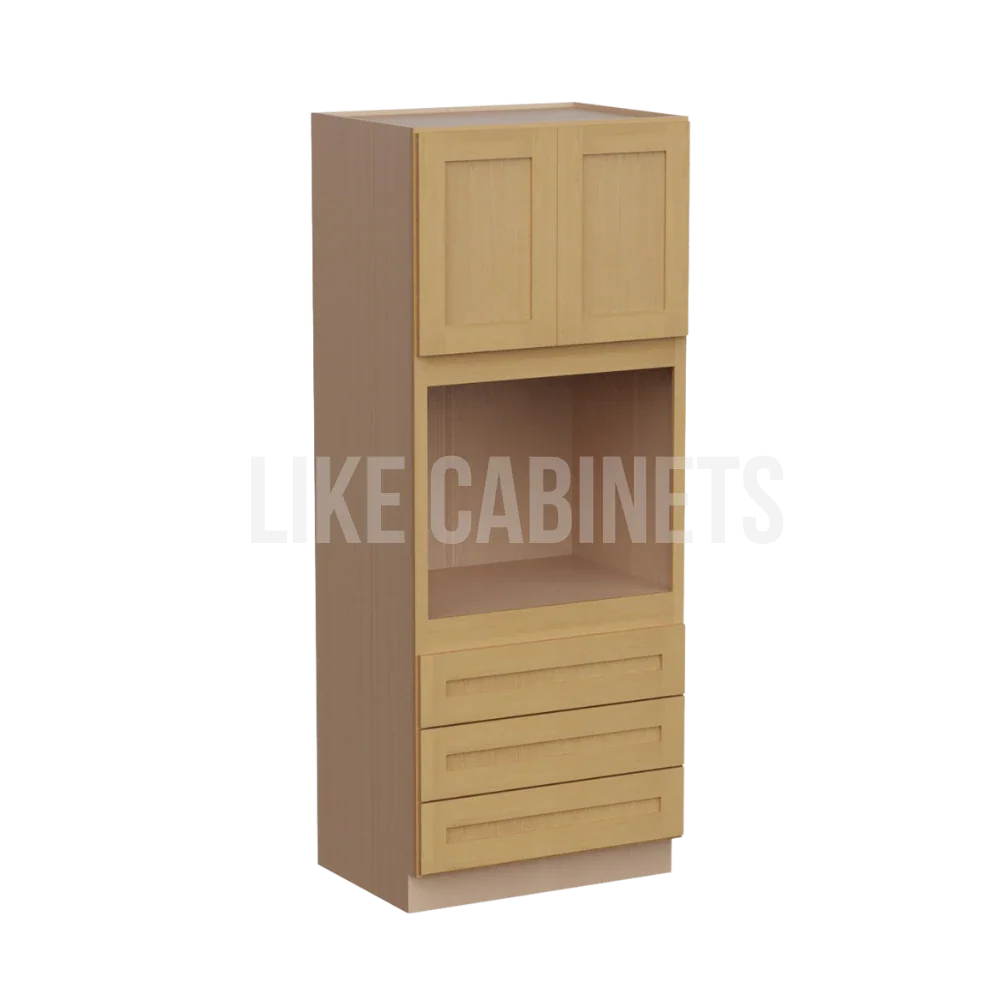 Treasure Chest Shaker 33'' W Oven Pantry Cabinet