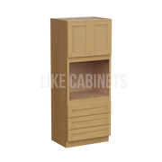Treasure Chest Shaker 33'' W Oven Pantry Cabinet